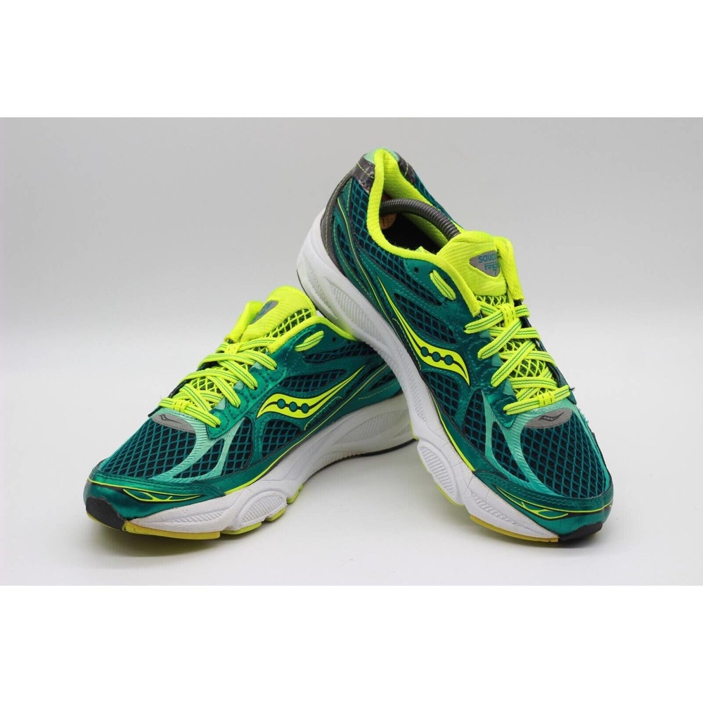 Saucony Womens Ride 7 S10241-4 Green Running Shoes Sneakers Size 9